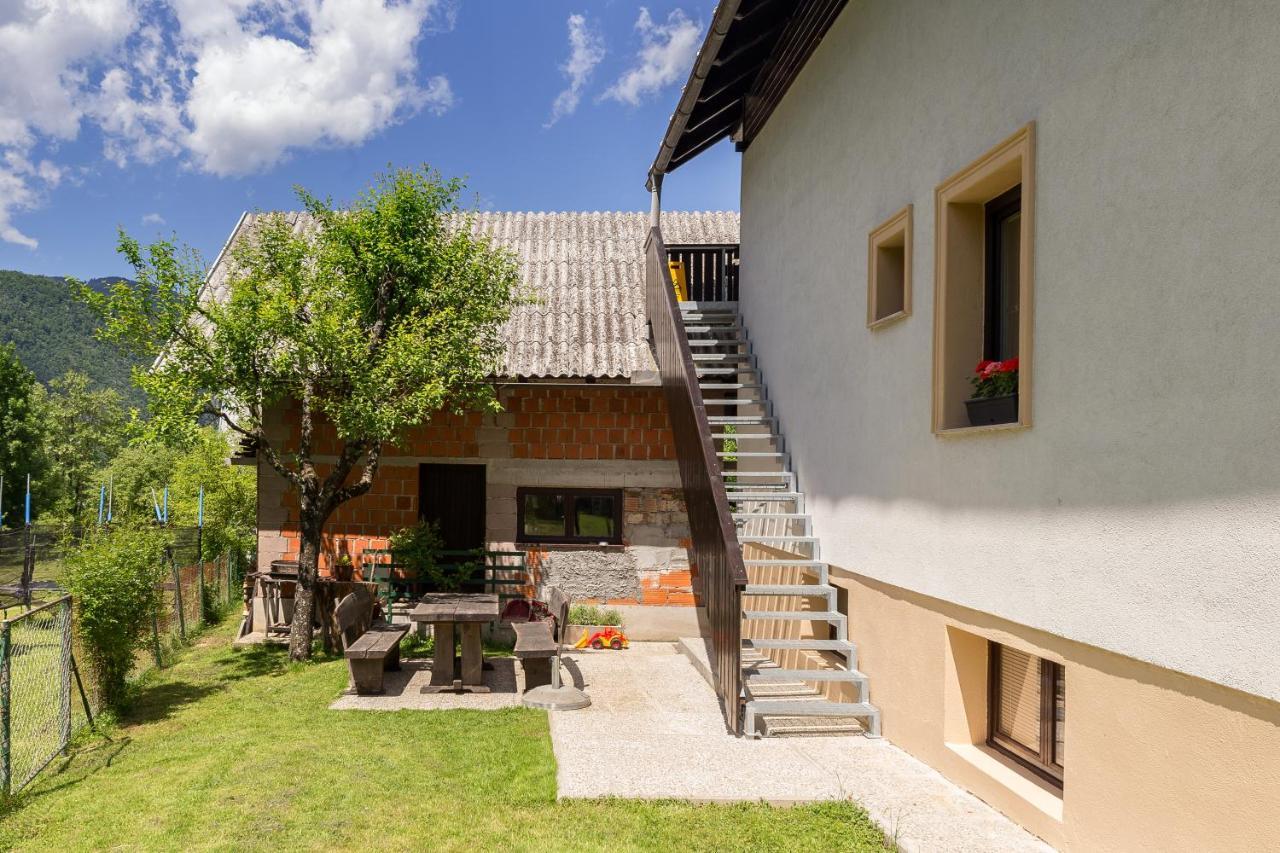 Pod Koblo Bohinj Apartments Kültér fotó